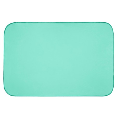 Substick oilcloth 70x100 cm, with holdings-holders, PVC coating, turquoise color-4