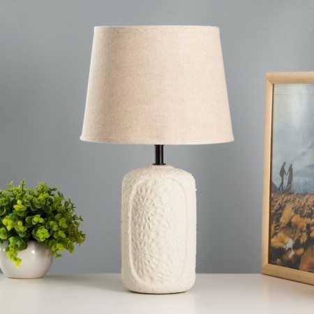 E14 40W Beige 22.5x22.5x35cm Risalux desktop