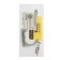 Hook furniture tundra TKD002, two -rod, bronze