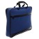 Folder with handles Textile A4, 370 x 290 x 50 mm, calligrata, 1c15 "Kingisepp", external/inner pocket, blue