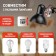 Table lamp ERA N-214, IP20, 40W, black