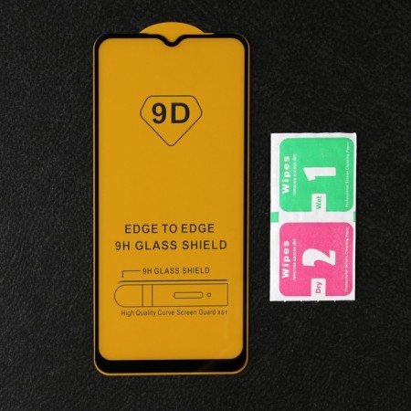Innovation 2D protective glass for Samsung Galaxy A03S, full glue, black-1