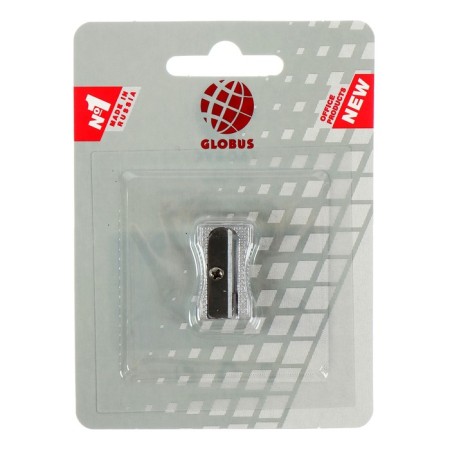 Globus sharpener, 1 hole, metal, mowed edge