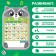 Training tablet "Funny raccoon"