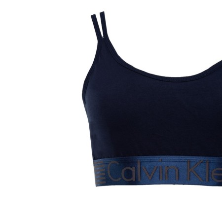 Female set (top with thin straps, panties), color dark blue mix, size 46-48-16