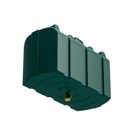 Shower tank, 200 liters, with euns and watering can, green, series "r"