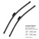 The wiper brush is 510 mm 20 "frameless, 2 pcs 10 adapters Airline AWB-BK-510K
