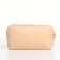 Lightning cosmetic bag, beige color