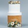 A set of hats 2 in 1, gift packaging, Flower, 13 x 13, 16 x 16 cm