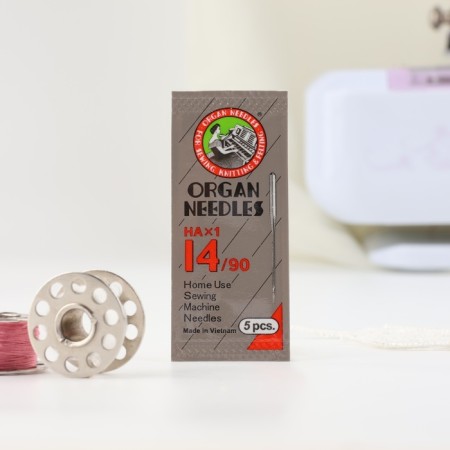 Needles for household sewing machines, universal, 5 pcs, No. 90-4