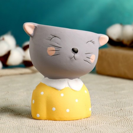 Pot "Cute kitten" 6x11cm-1