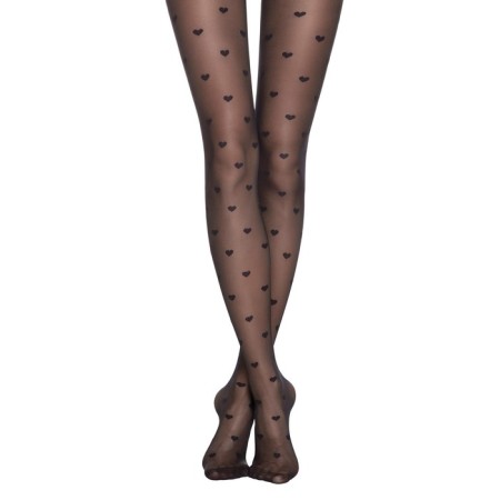 Women's tights Fantasy Bonheur, size 4, color Nero