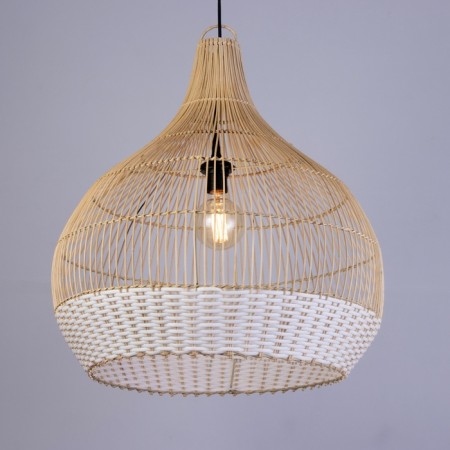 Ceiling Lumber of Rotan "Lukman" 1x120W, E27, 60x60x65 cm-2