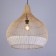 Ceiling Lumber of Rotan "Lukman" 1x120W, E27, 60x60x65 cm