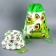 Children's set "Avocado" (panama+ bag for shoes), rr. 52-54 cm