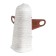 Outdoor angle (external) with fasteners for skirting boards 70mm "decoration", 265 maple patina