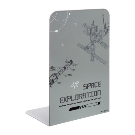 Book stands "Space Station", 2 pieces, gray-2