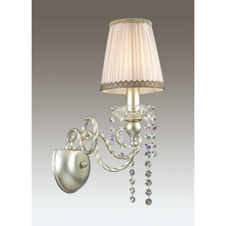 Sconces Aurelia 1x40W E14, gold, silver patina 28x39 cm-1