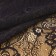 Lace elastic fabric, 190 mm × 2.7 ± 0.5 m, black color