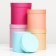 A set of round boxes 5 in 1, "Softness", 25 x 25 x 25 - 19 x 19 x 19 cm