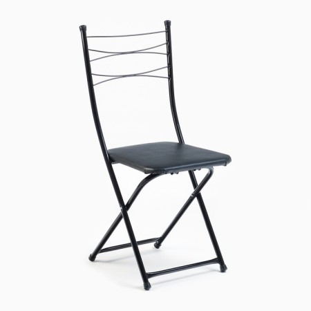 Folding chair "Venice", black/black