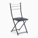 Folding chair "Venice", black/black