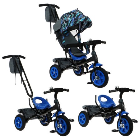 Three -haired Vivat 1 bike, speed, blue-1