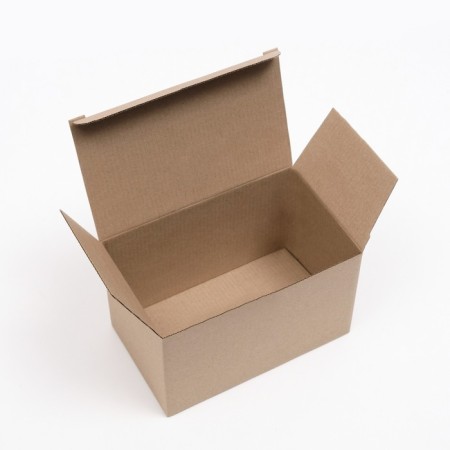 The box is folding, brown, 20 x 12 x 12 cm-2