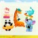 Set for drawing light "Funny animals"