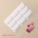 Form for mousse desserts and baking konfinetta "cord", 30 × 17.5 × 2 cm, 9 cells (9 × 4.5 cm), white color