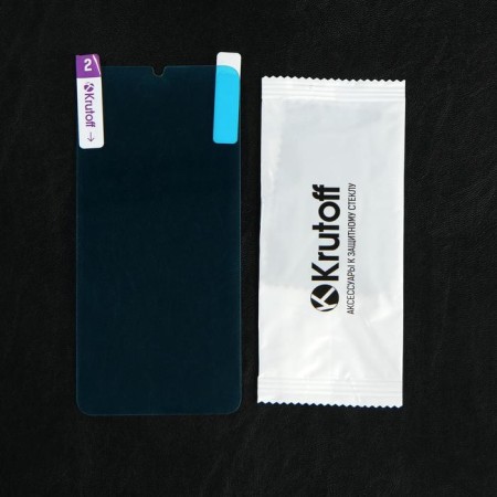 Krutoff protective glass, for Xiaomi Redmi Note 9, hybrid, full glue-1