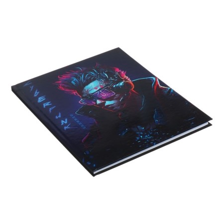 Diary for grades 5-11 "Cyberpank. Guy", hard cover, glossy lamination, 48 sheets-1
