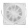 Explosive fan "Cosmetic" B100VK-Ooksh, D = 100 mm, 144 m³/h, with turn off, Obvo valve, under