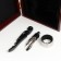 Casket Wood for a bottle "Corona - Crown and Leo" Red tree 3 objects 15x11x35 cm