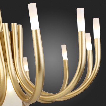 Ceiling Ceiling ST LUCE. SL1173.202.13. PAFE. 13x5+60 watts, G4/E27, 82x82x64 cm, golden color-7