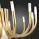 Ceiling Ceiling ST LUCE. SL1173.202.13. PAFE. 13x5+60 watts, G4/E27, 82x82x64 cm, golden color