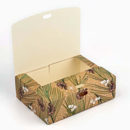 Folding gift box “Magic and Tales”, 16.5 x 12.5 x 5 cm, without tape, New Year-3