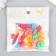 Beads for creativity plastic "Bear -colored cubs" set of 17 g 1.2 cm