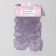 Knitted elements "Flowers", 4.5 × 4.5 cm, 10 pcs, lilac color/chameleon