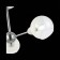 Ceiling EVOLUCE lamp. Sle102702-03. Giorte. 3x40 W, E14, 61x61x33.5 cm, chromium color