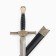 Dagger, twisted handle, on the scabbard of the dragon, 35 cm