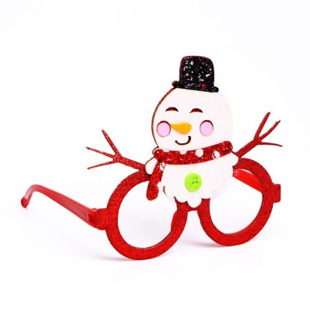 Carnival glasses "Snowman"