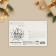 Mail card "Magic New Year!", Schild 10 x 15 cm, New Year