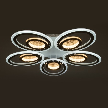 Causteen from the remote control 1911/5wt LED 160W Dimmer white 68x68x8.5 cm Bayerlux-9