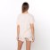 Female homemade set (T -shirt/shorts), beige color, size 50