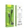 Hoco X89, Type -C cable - Lightning, 1 m, data transfer, weaved wire, black