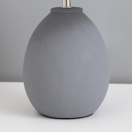 GELL LAM "Jia" 1x40W E14 gray 22x22x34cm-3