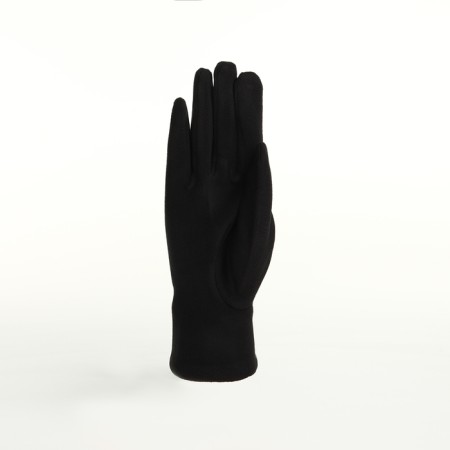 Gloves are female, dimensionless, without insulation, black color-1