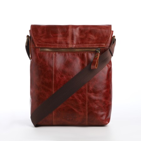Male bag, xl zolo, brown color-3