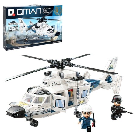 Designer special forces "assault helicopter", 745 parts